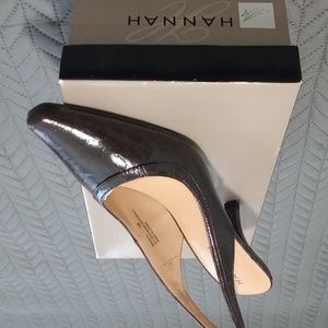 Women's Hannah Brazen brown croco heels